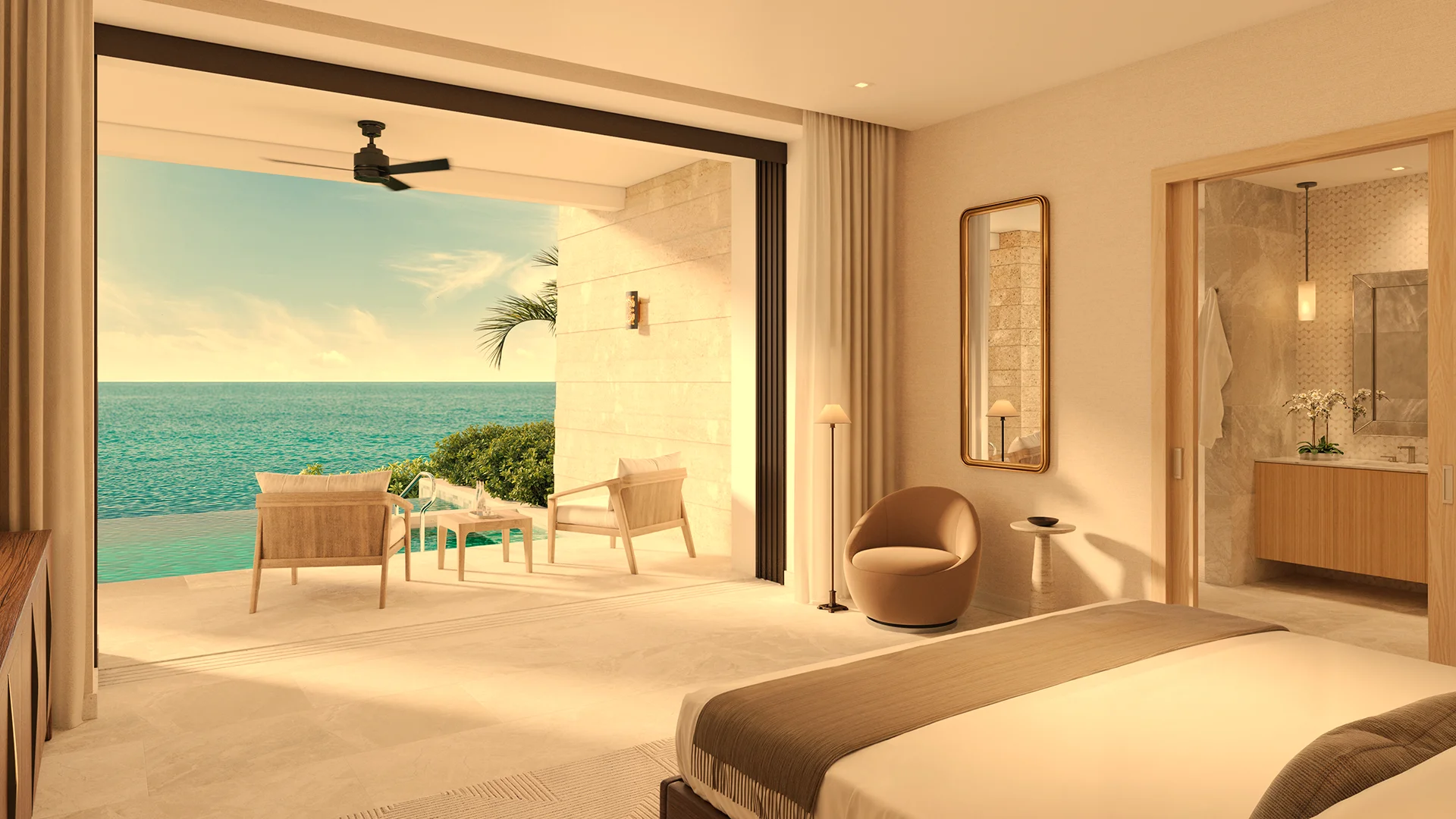 Luxury residential view